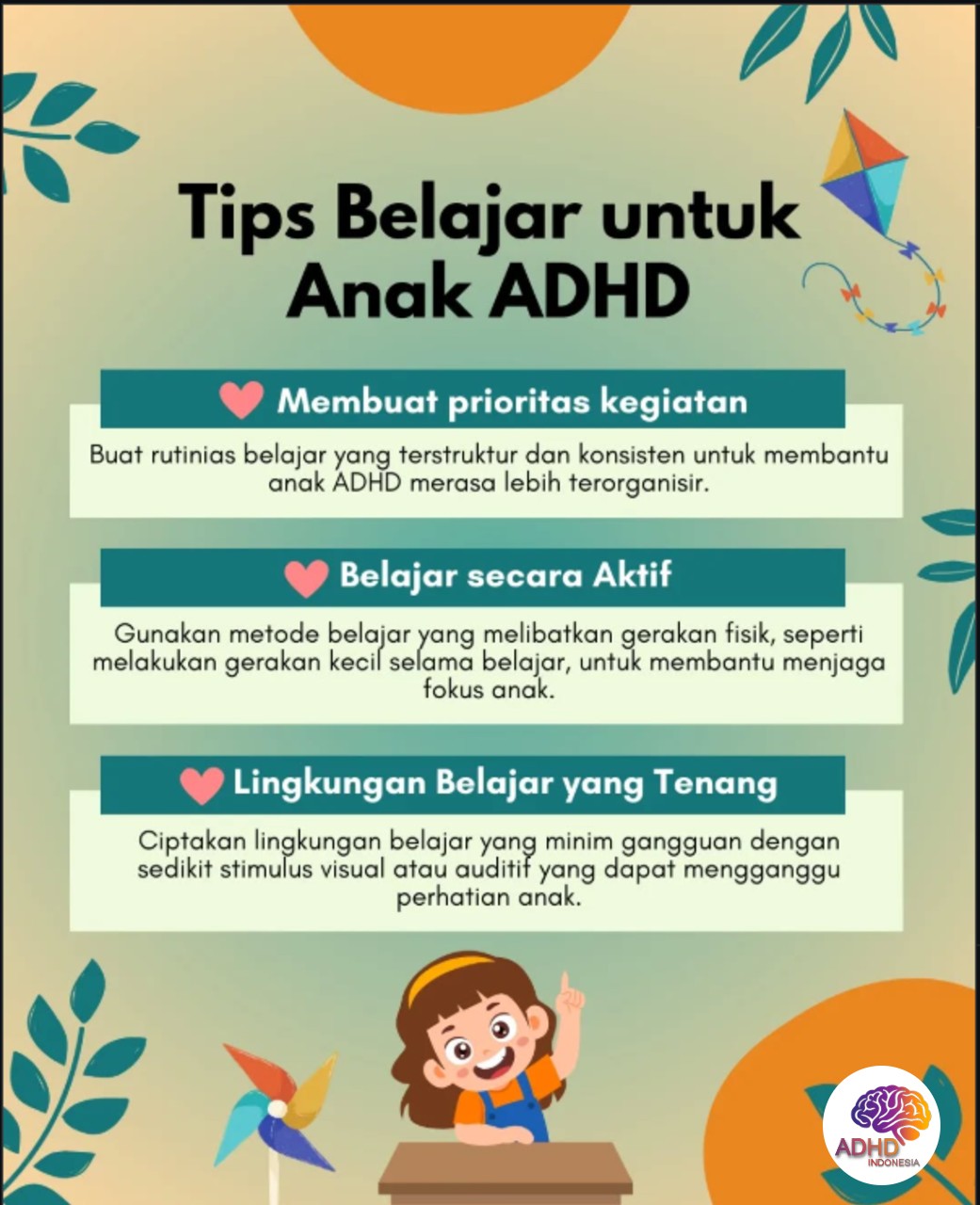 Strategi Belajar yang Cocok untuk Anak ADHD di Kabupaten Empat Lawang